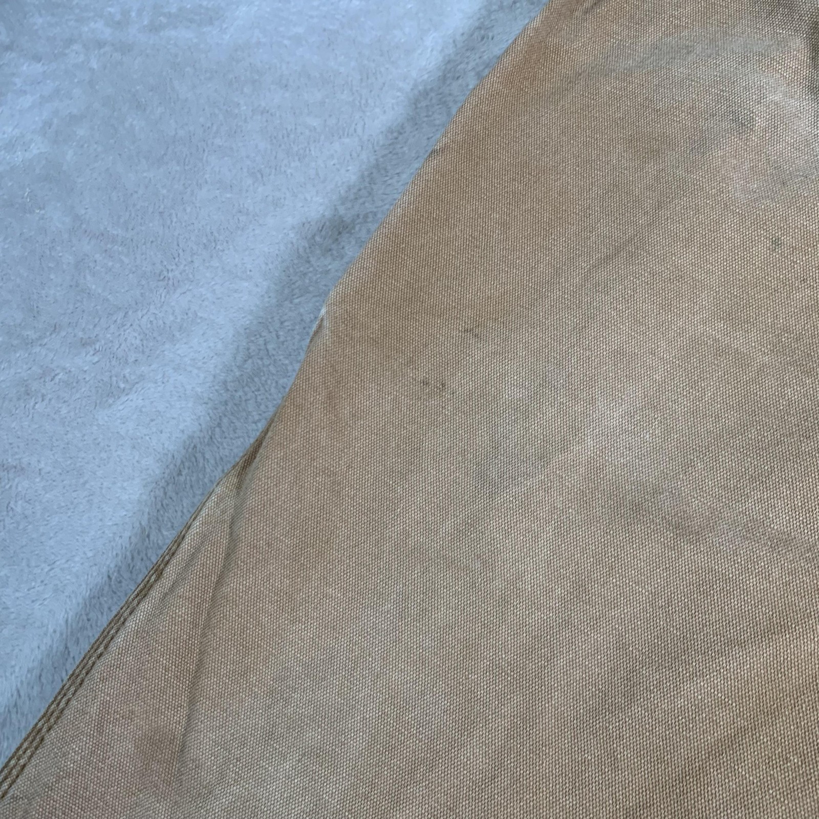 Dickies Carpenter Pants Mens 38×30 Tan Duck Canvas Hammer Loop Utility Pocket