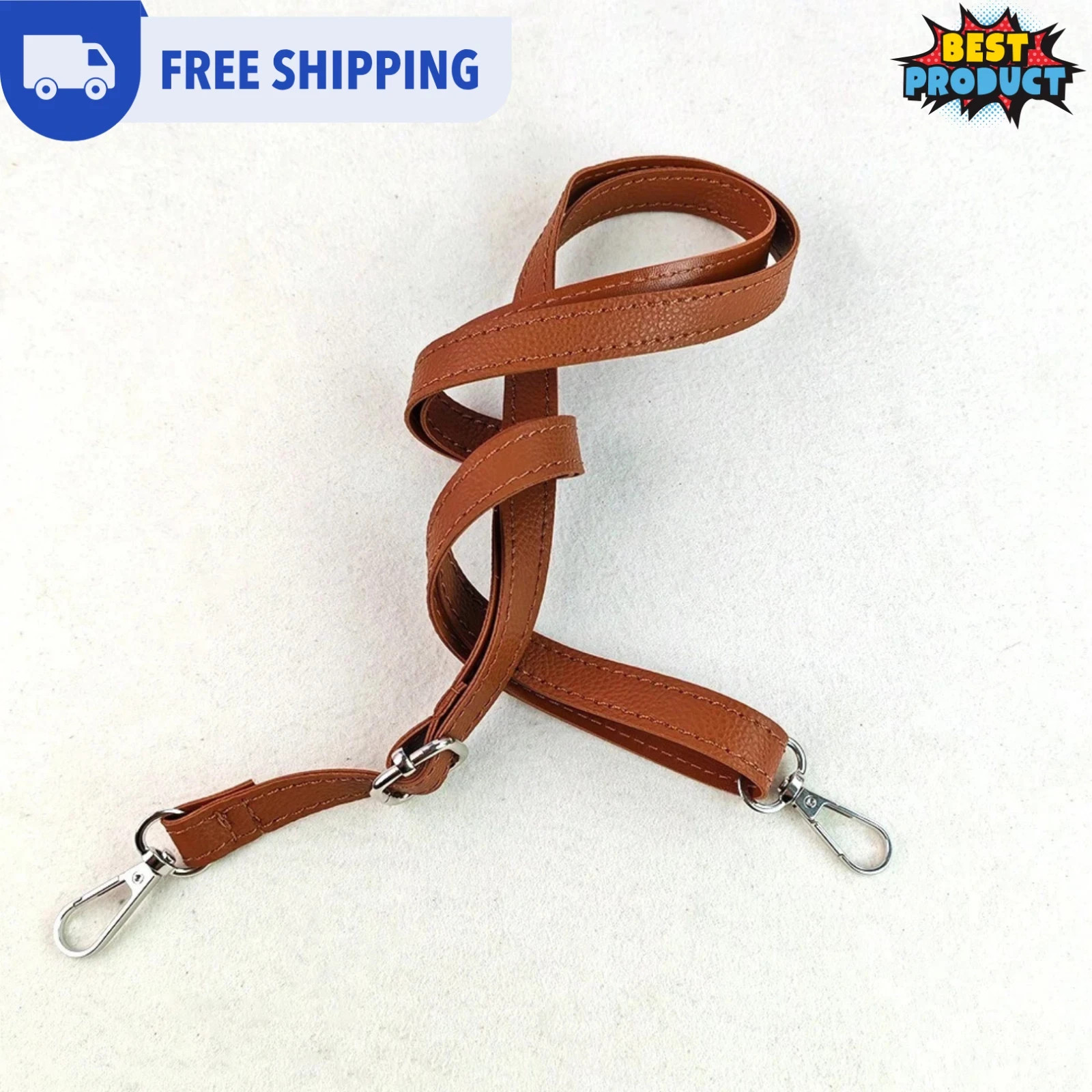 Adjustable Long Leather Crossbody Shoulder Bag Strap Handbag Belt Replacement x1