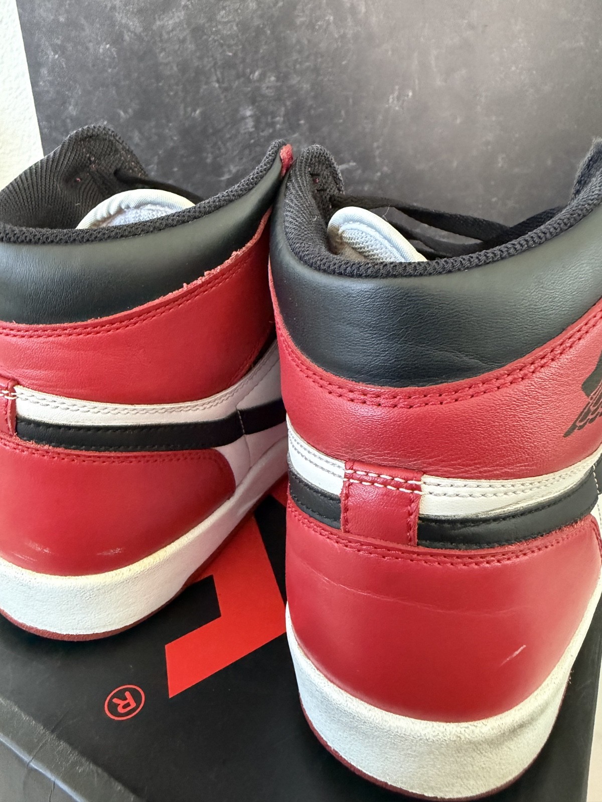 Air Jordan 1 – Black White and Red – Size 11 – Pre-owned – Original Box