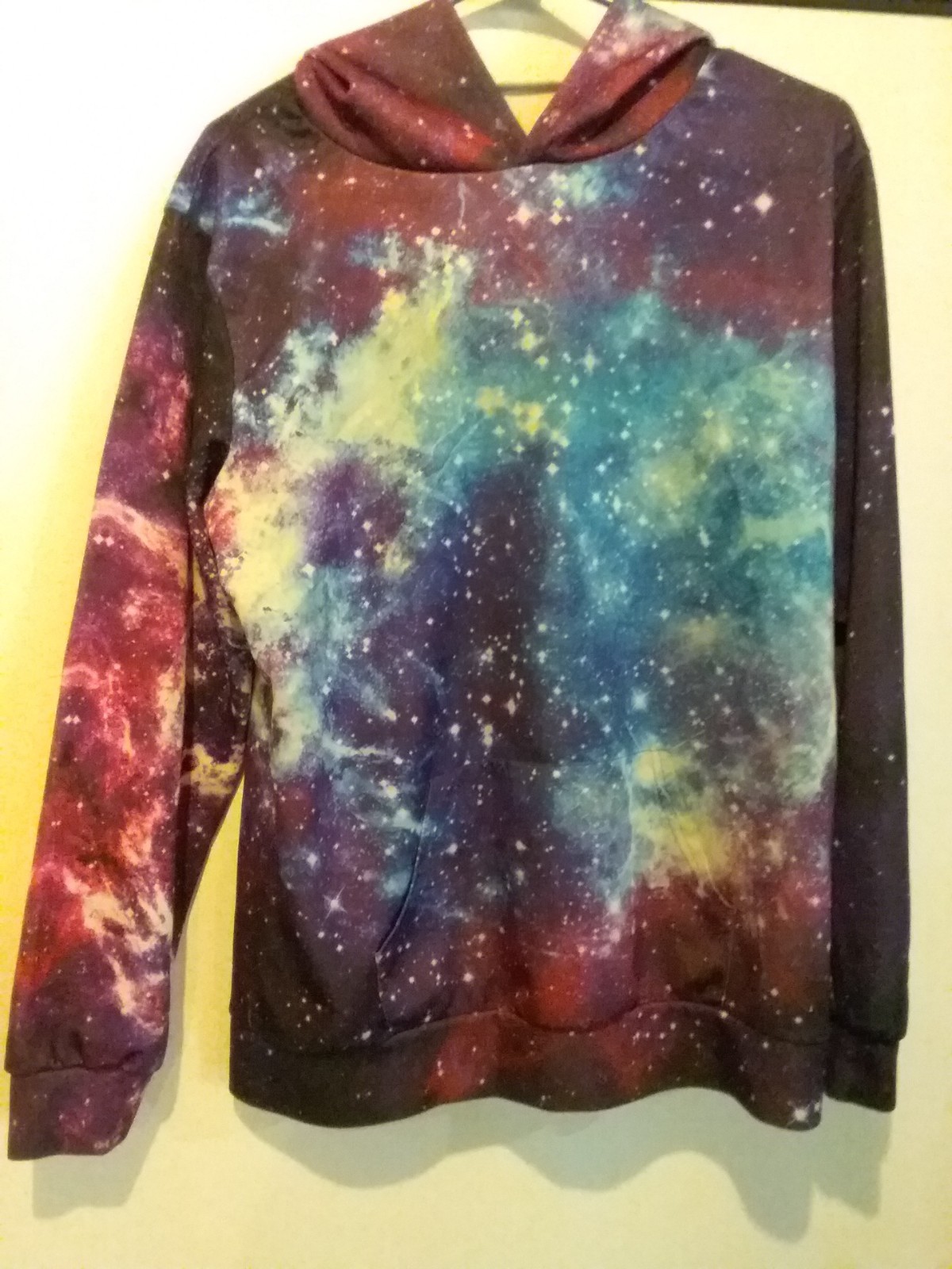 Galaxy Mens Hoody Small-Medium-SAME DAY SHIPPING