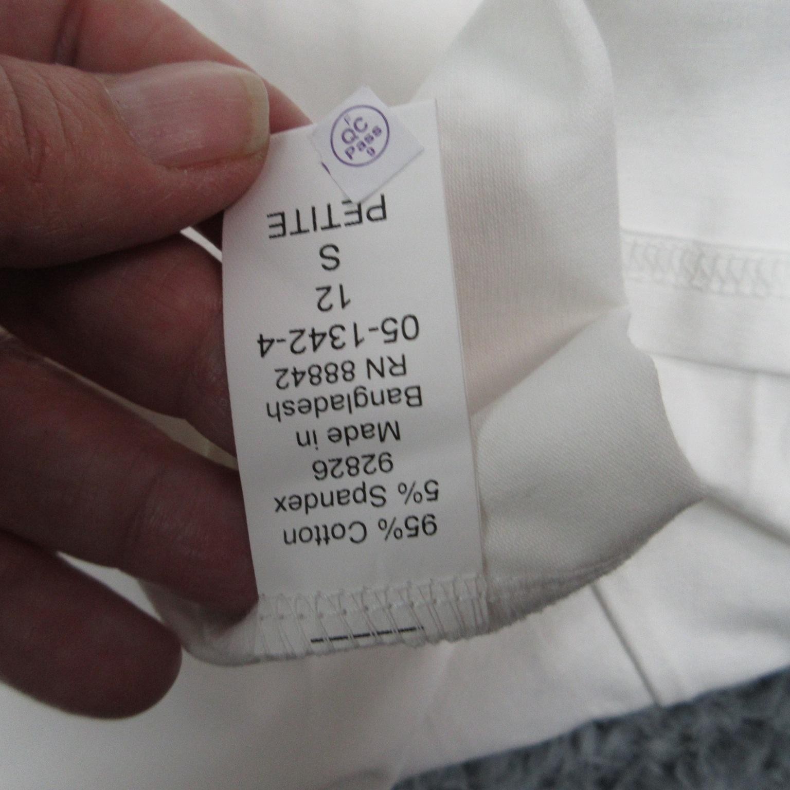 Jessica London Dress Womens 12 Petite White Tank A-Line Long Sleeveless NWT