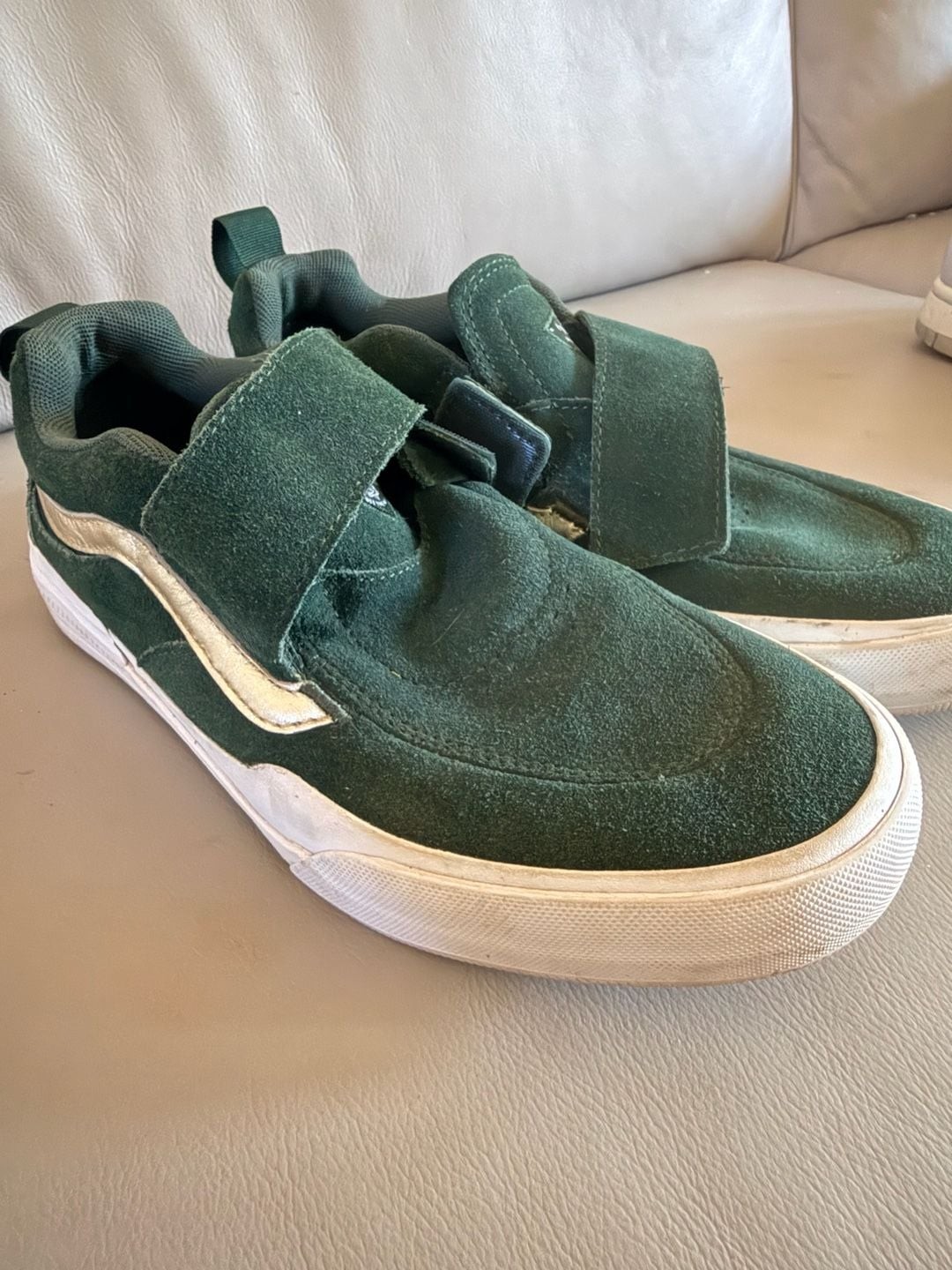 Vans Kyle Walker Pro 2 Shake Junt Forest Green Gold Skate Shoes