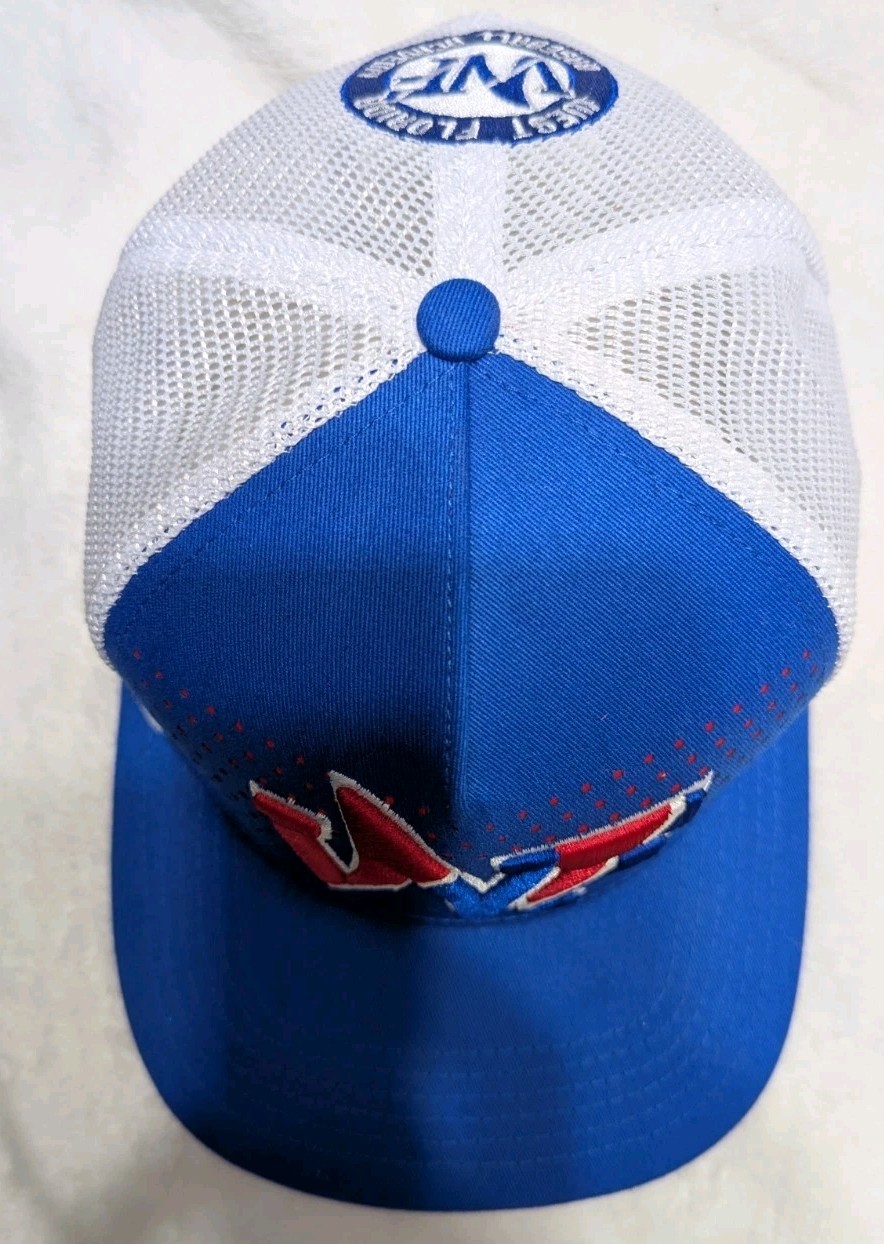 West Florida Baseball Academy Baseball Hat Red White And Blue