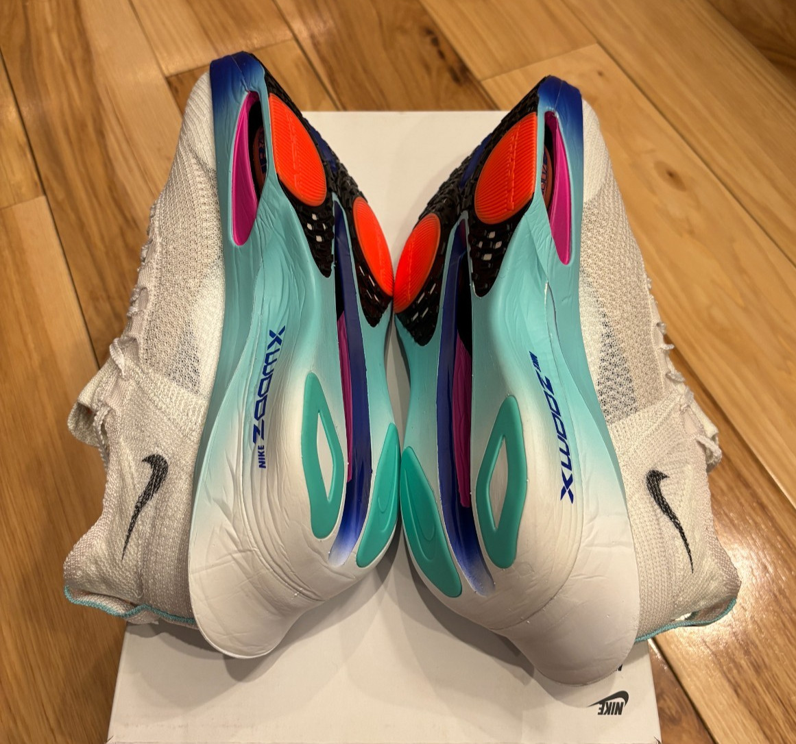 Nike Air Zoom Alphafly Next% 3 White Black Hyper Turquoise FD8311 104 Size 10