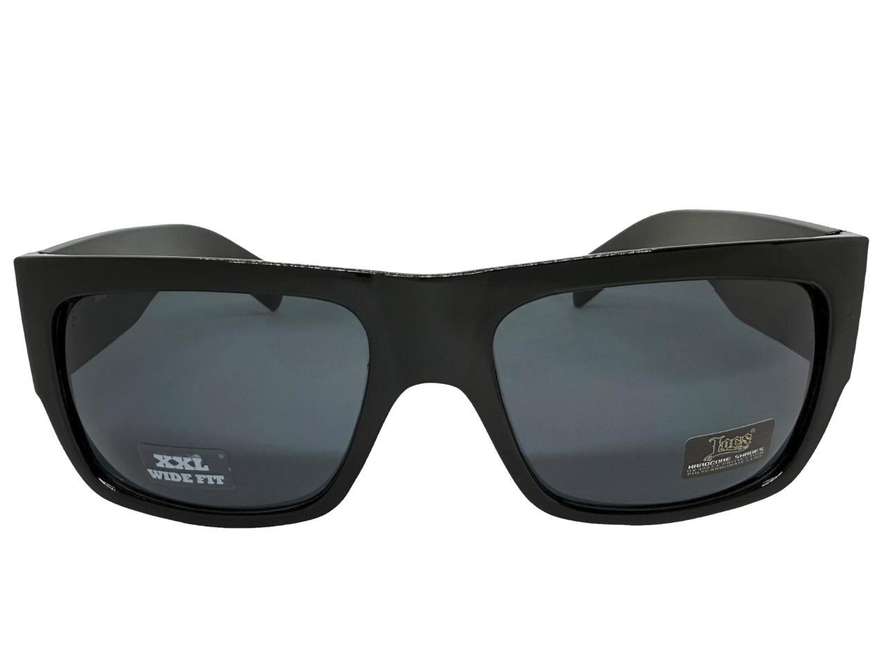 Biker Hardcore Gangster Hip Hop LOCS SUNGLASSES XXL Frame For Big Wide Fat Heads