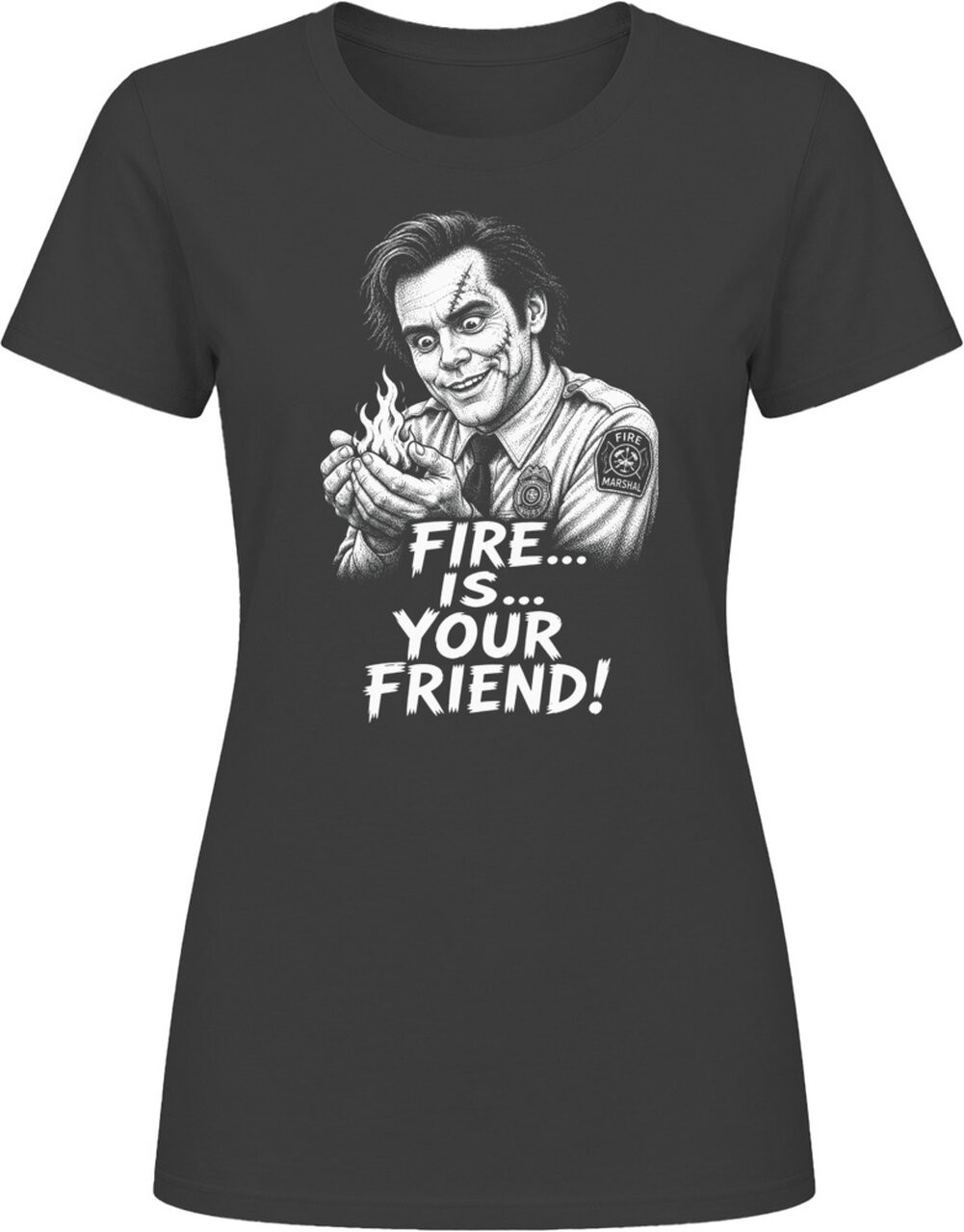 Fire Marshal Bill Fire Is Your Friend Classic Comedy Sketch T Shirt