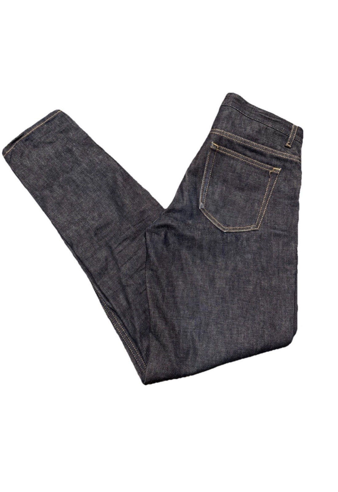 ASKET The Raw Denim Jean 29×32 Regular Fit Made in Italy Stockholm Indigo Raw