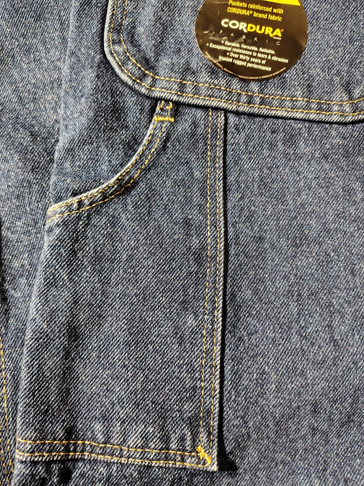 New Wrangler Riggs Workwear Carpenter Jeans Reinforced With Cordura 50×30