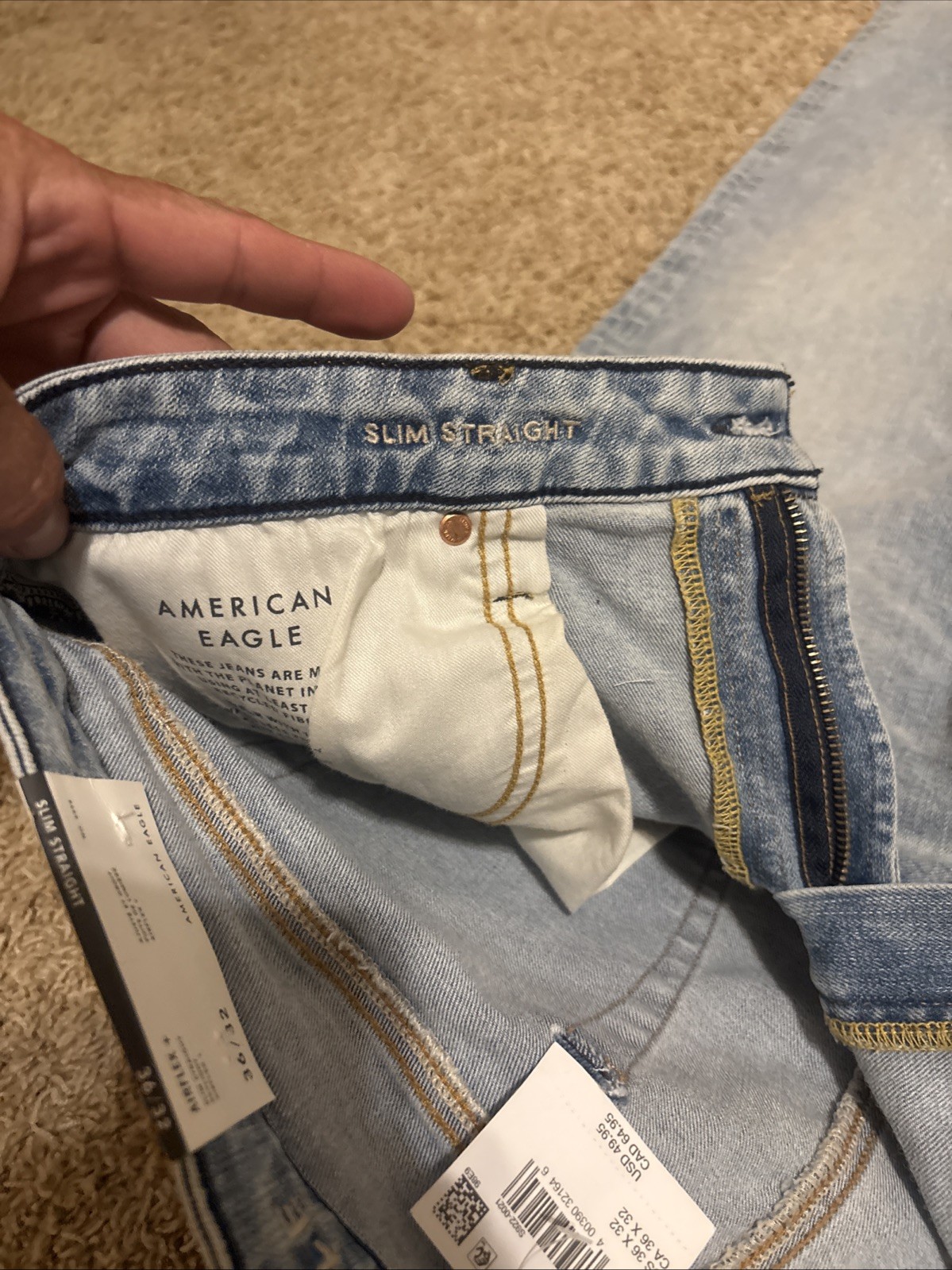 American Eagle – Slim, Straight, Airflex Jeans New With Tags