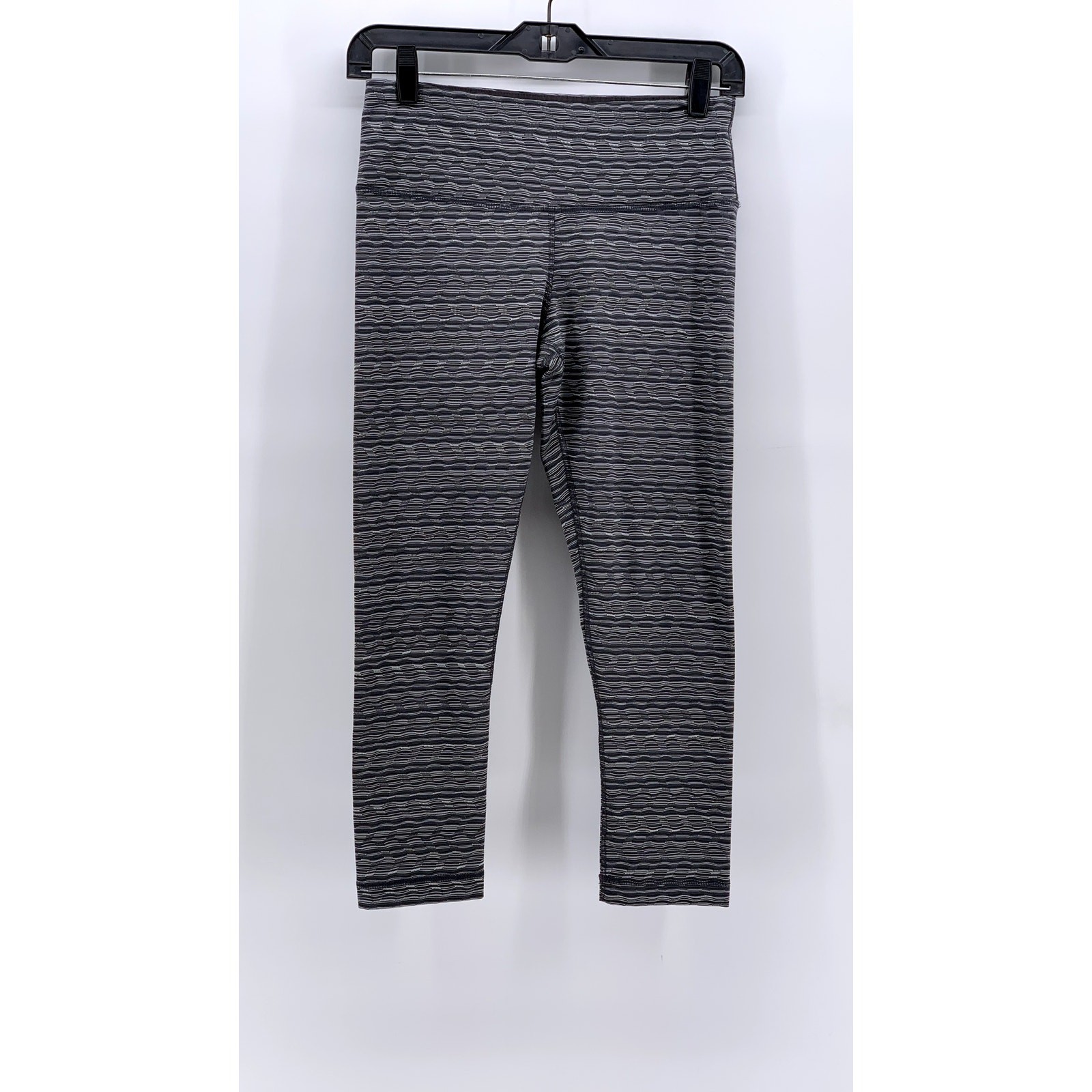 90 DEGREES BYT REFLEX Women’s Gray Printed Capri Leggings SZ S