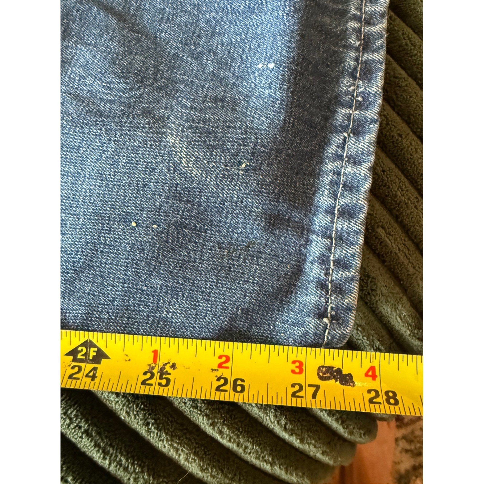 Vintage Lee Jelt Denim Overalls Blue Cotton Workwear Bibs Made in USA 34×26.5