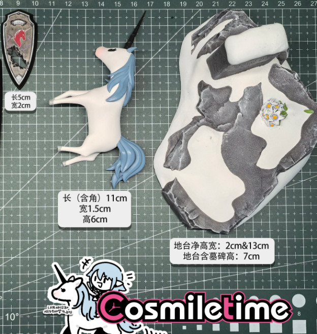 3D Printing FINAL FANTASY FF14 Haurchefant Unicorn Doll Decoration Collection SA