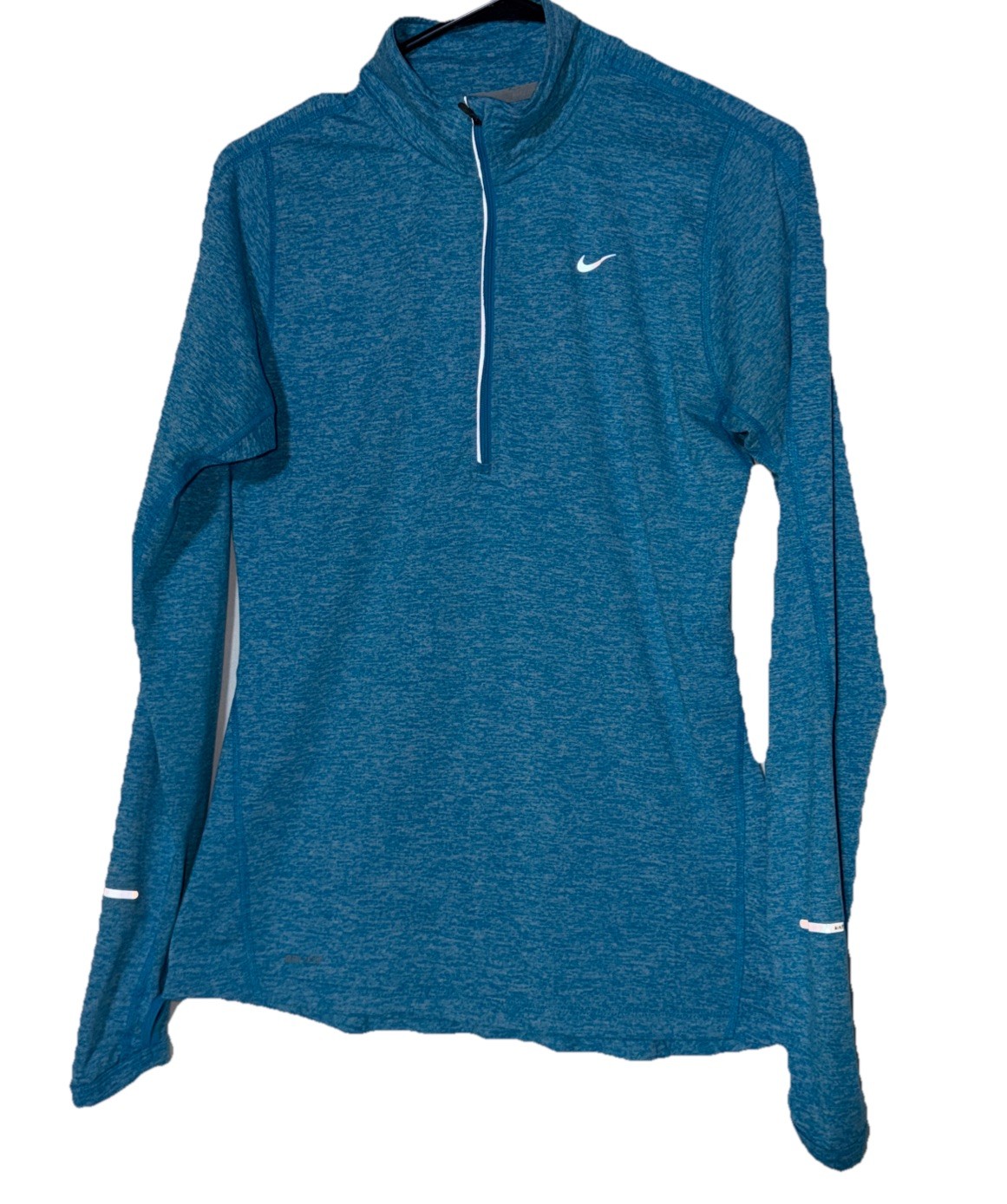 Women’s Nike Running Dri-fit TEAL Quarter-Zip Pullover Small