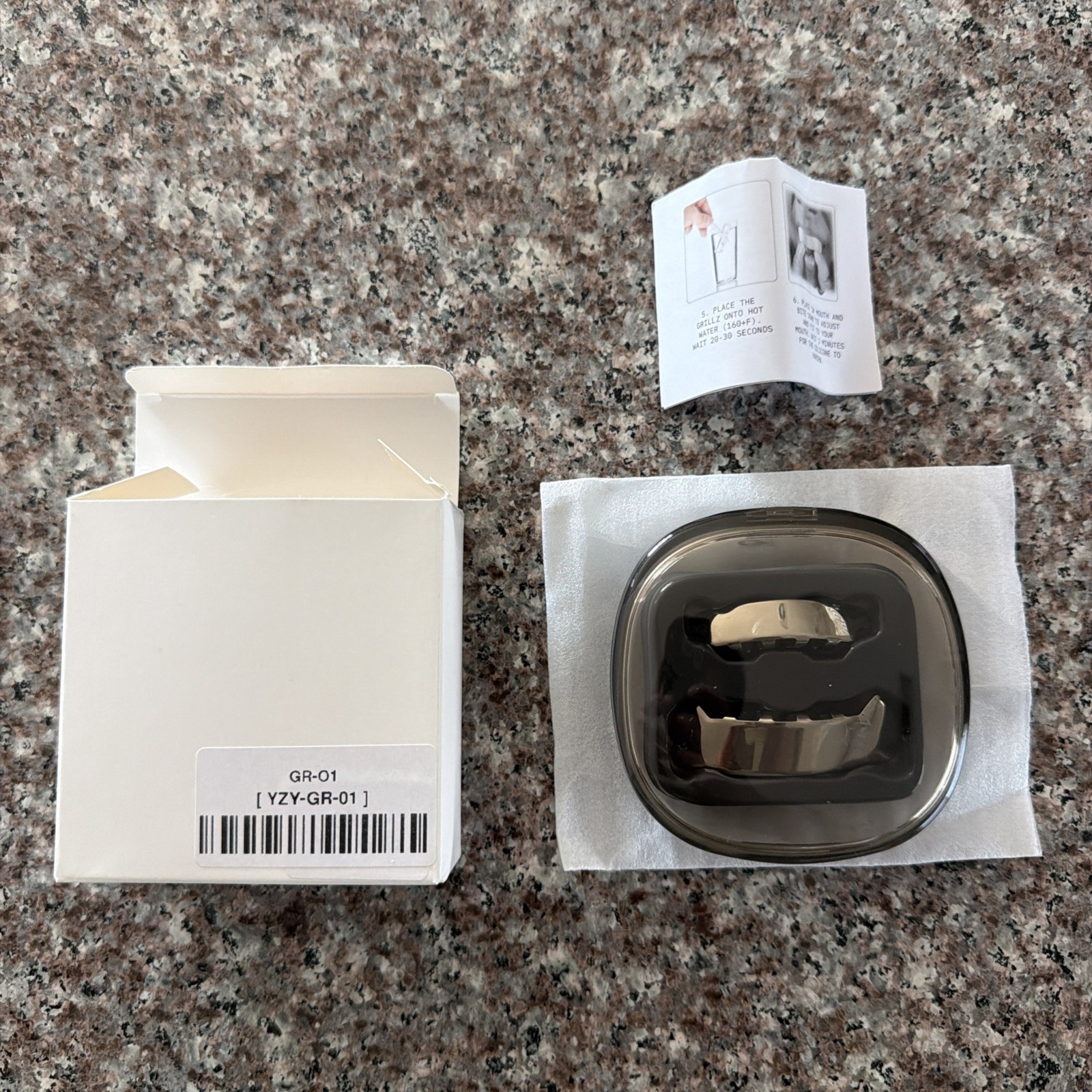 Yeezy YZY GR-01 Grill – NEW IN HAND – READY TO SHIP – BULLY YE WEST KANYE