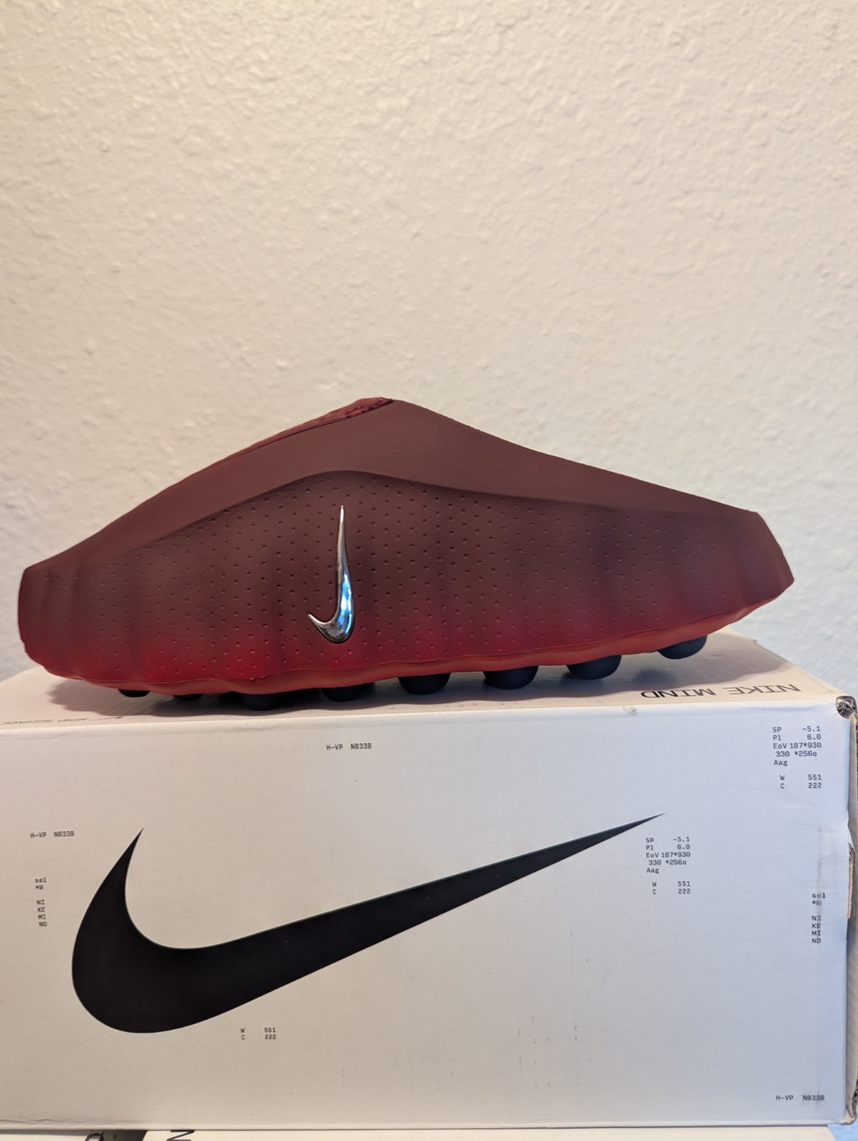 🔥 Nike Mind 001 Red Men’s Size 10 New In Box 🔥