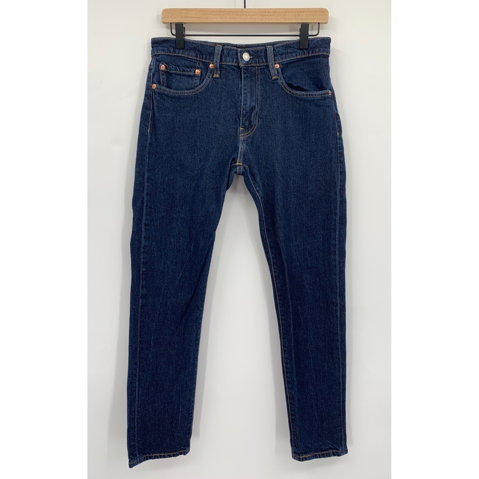 Levis 512 Jeans Mend 31×30 Blue Slim Taper Dark Wash Denim Pants