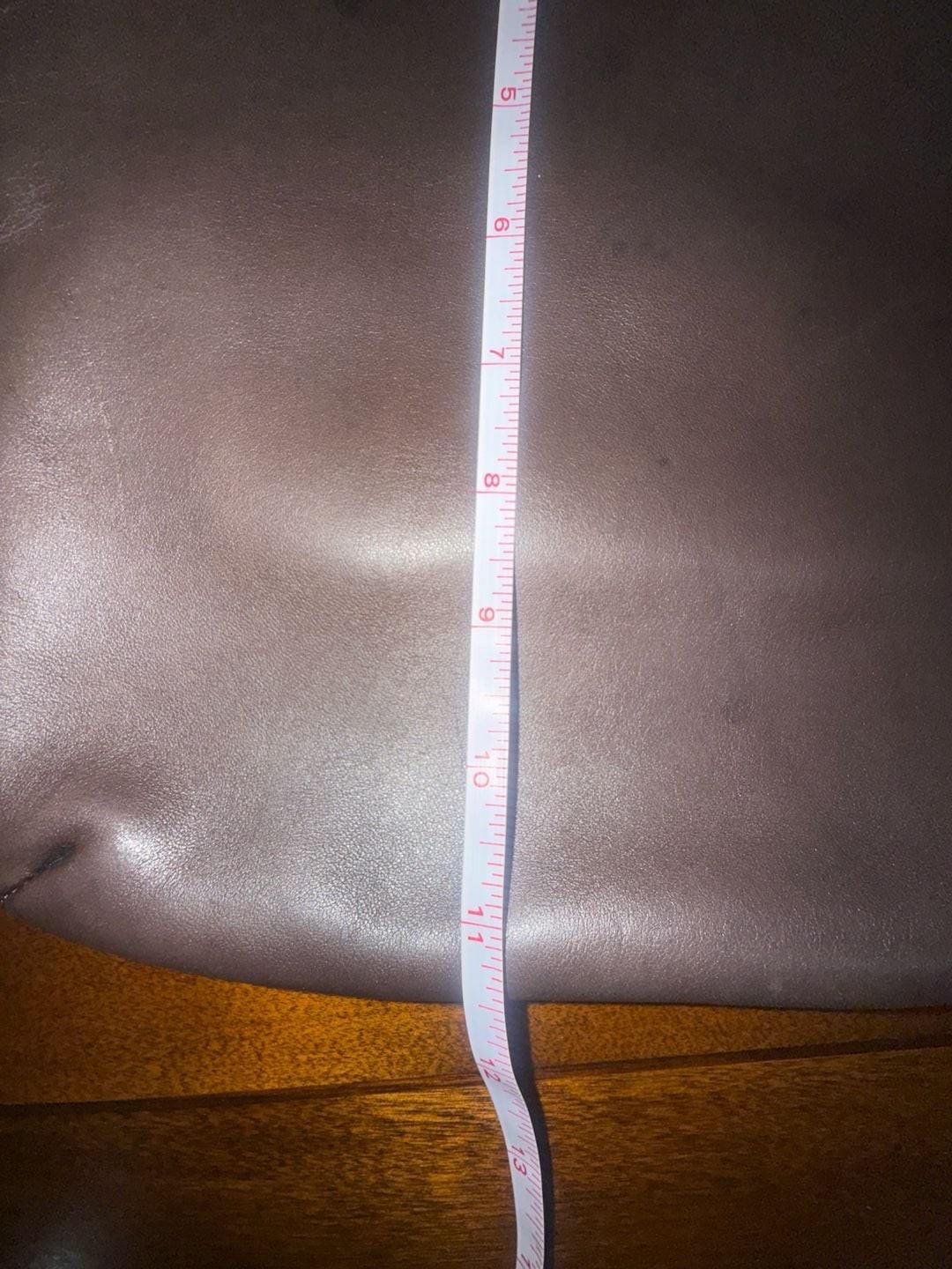 Coach Vintage Full Grain Leather Brown Crossbody Bag USA E0C-9457