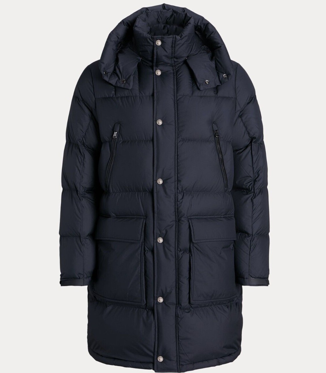 Polo Ralph Lauren B&T 650 Down Hooded Jacket Coat Parka Water Repellent Ski Snow