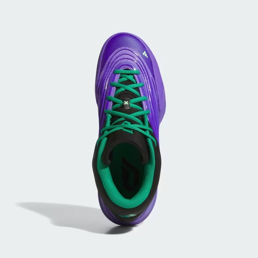 adidas Dame X KI5950 Purple Rush / Core Black / Court Green Men’s Size