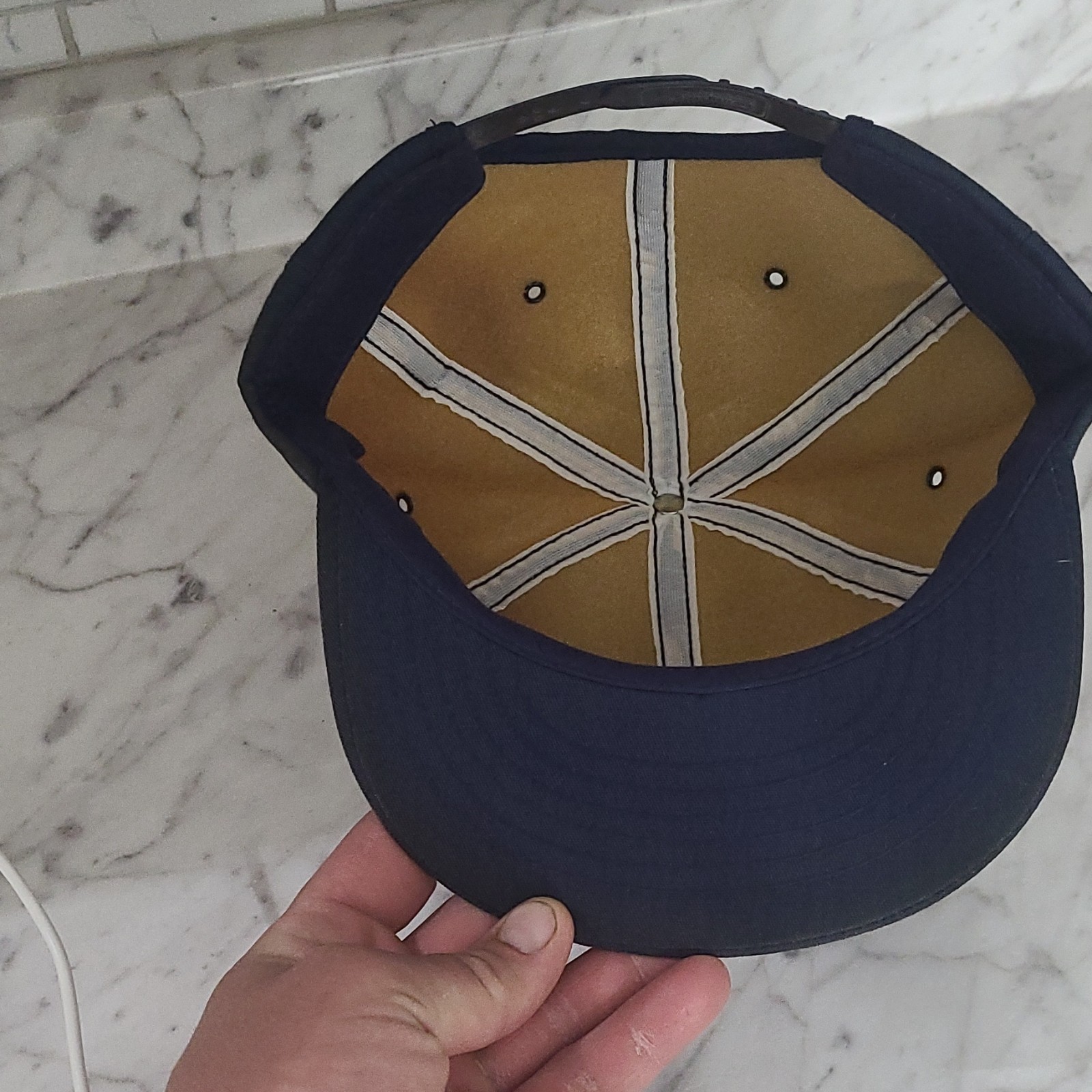 Vintage Goodyear Tires Hat Cap SnapBack Hat Cap Navy