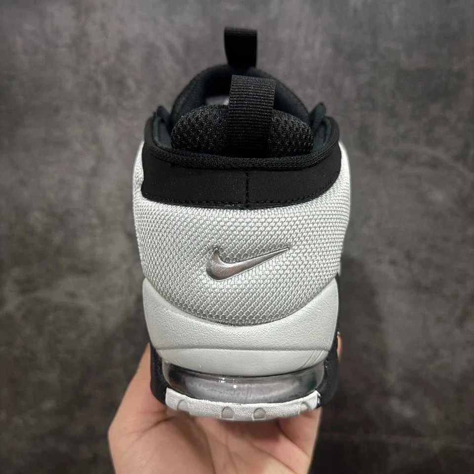 Size 7-11 DS Nike Air More Uptempo Black and Grey Men’s Sports shoes FZ3055-001