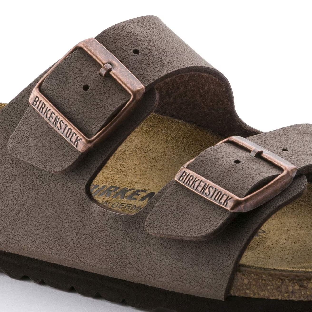 Birkenstock Arizona Mocha Birkibuc Sandals Unisex Men’s Women’s Select Size