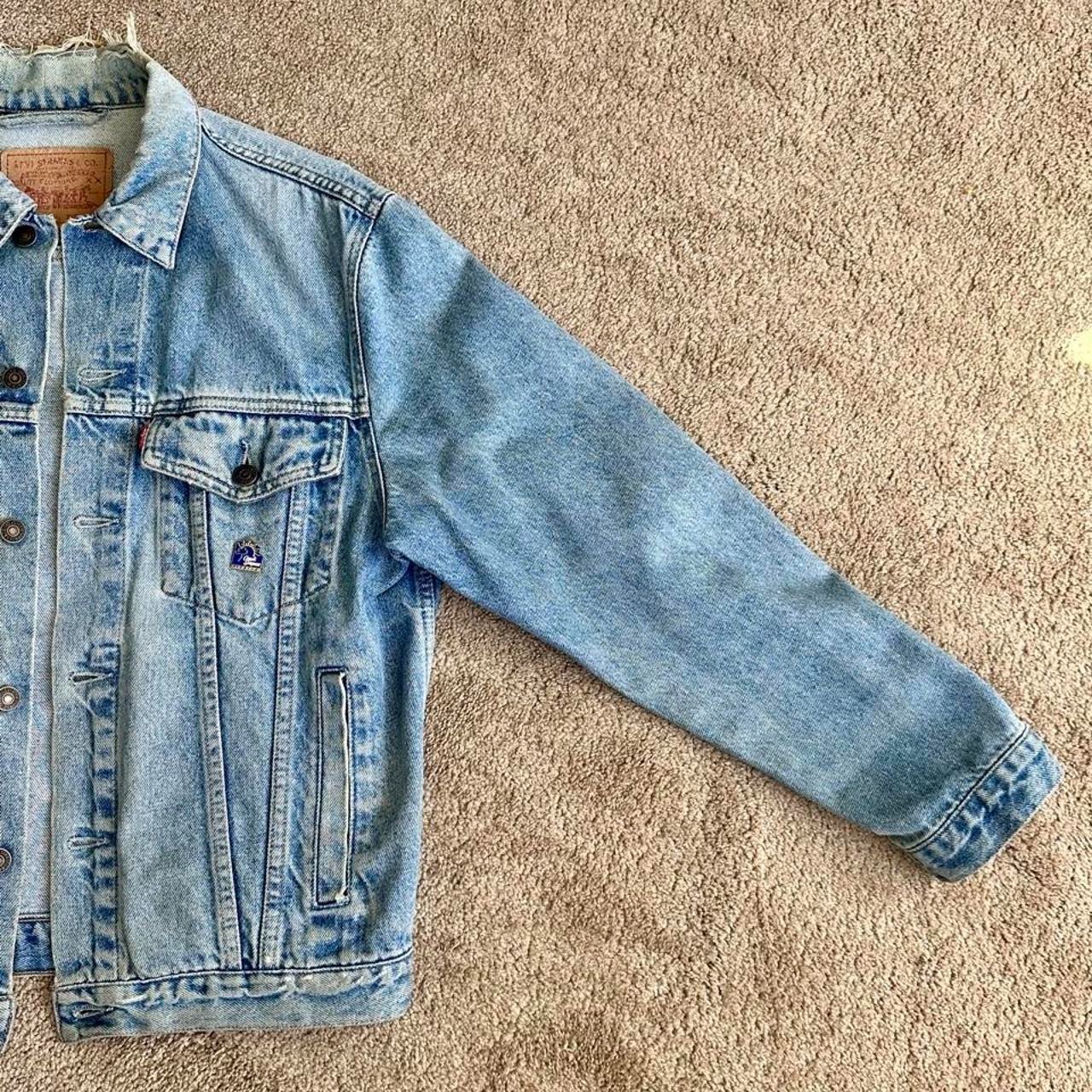 Vintage Levis Blue Denim Trucker Jacket Mens M