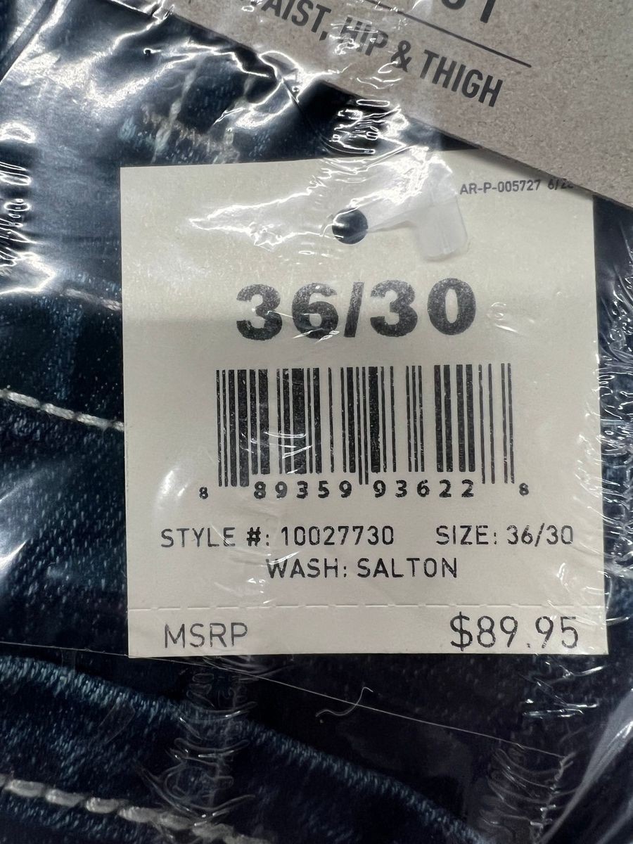 ARIAT M2 Relaxed Stretch Stillwell Jean Men’s Size 36×30 Salton