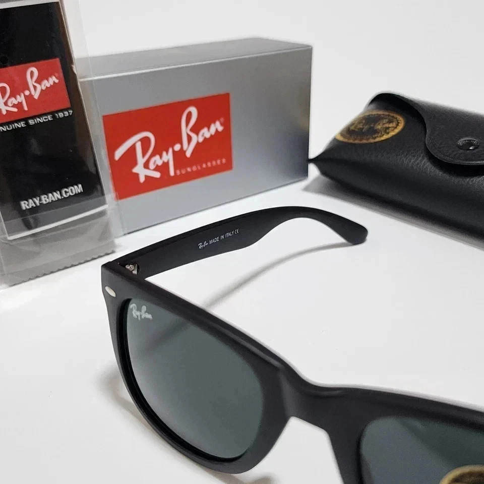 Wayfarer Classic Sunglasses 50mm Sunglass Black Frame Gray Lens -Ray-Ban RB2140-