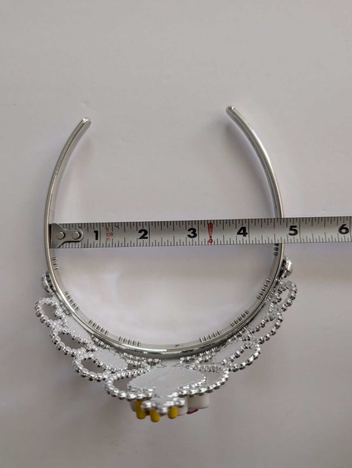 Hello Kitty Rhinestone Tiara Headband Princess Crown Sanrio Pink Girls Costume