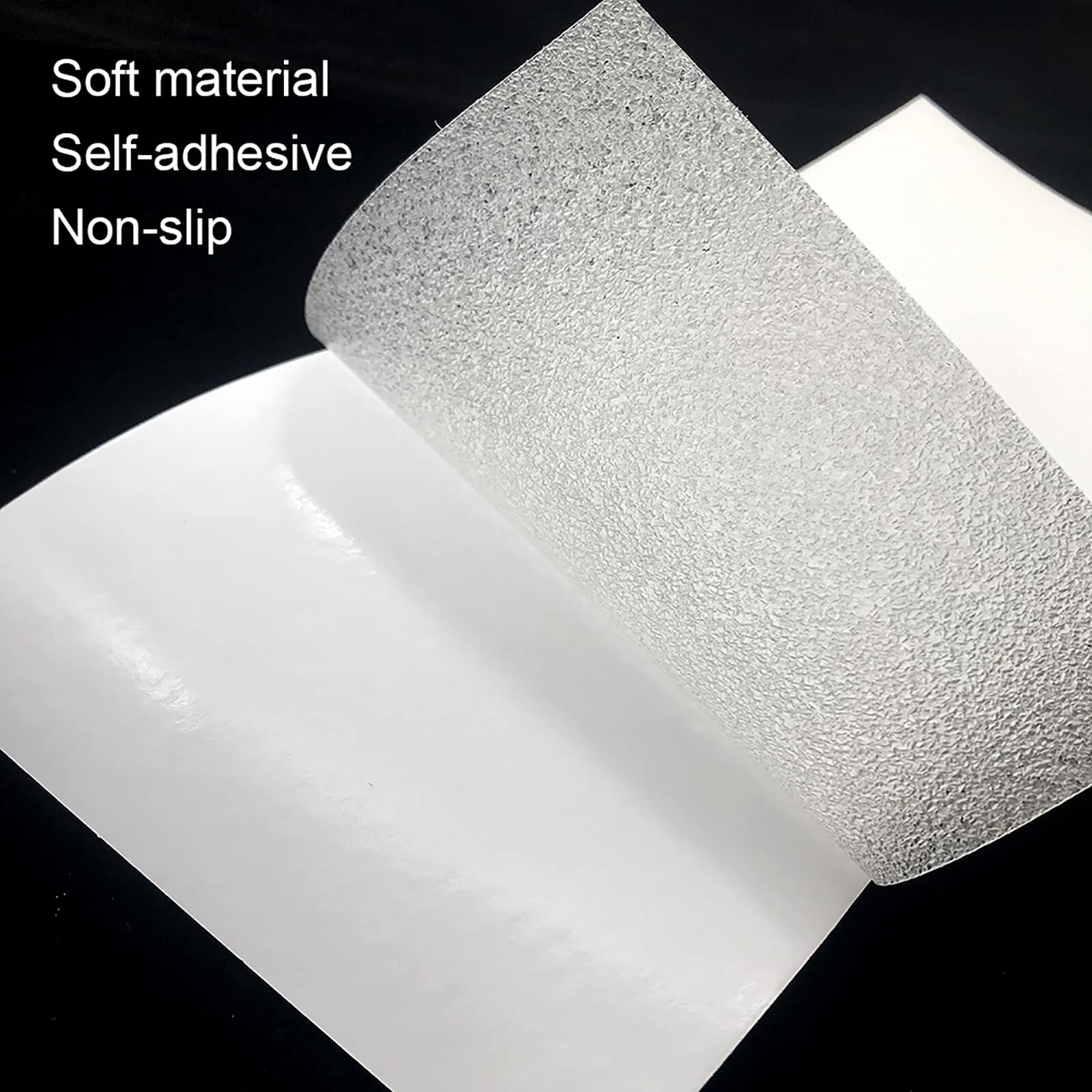 Sole Protectors for Shoes 4 Pcs Clear Self-Adhesive Cover 13 x 5.2 Inches