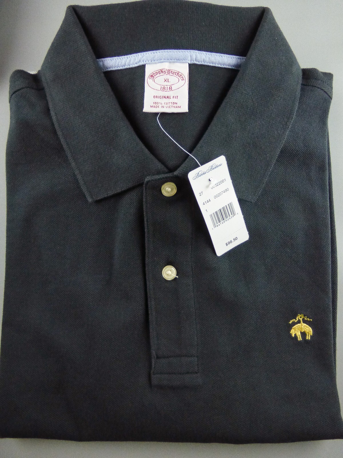 BROOKS BROTHERS LONG SLEEVE POLO SHIRT Men’s – ORIGINAL Fit New $98