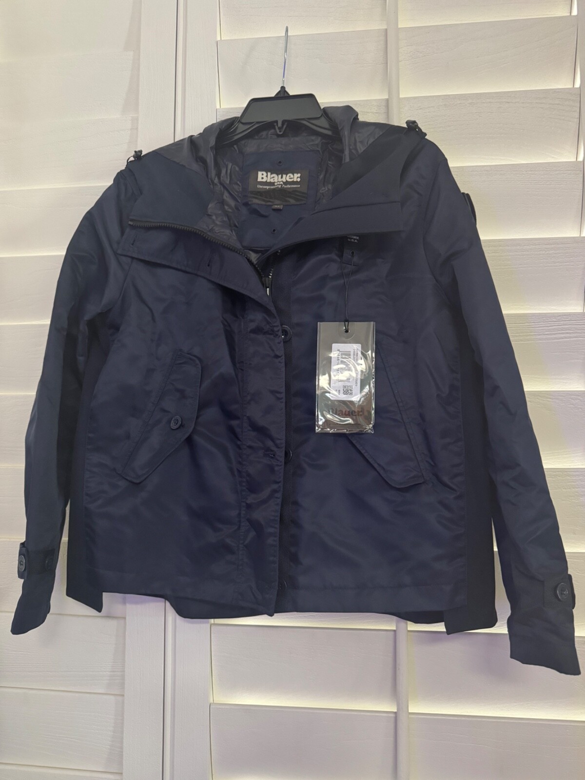 NEW MEDIUM REGULAR BLAUER -PARKA DARK NAVY