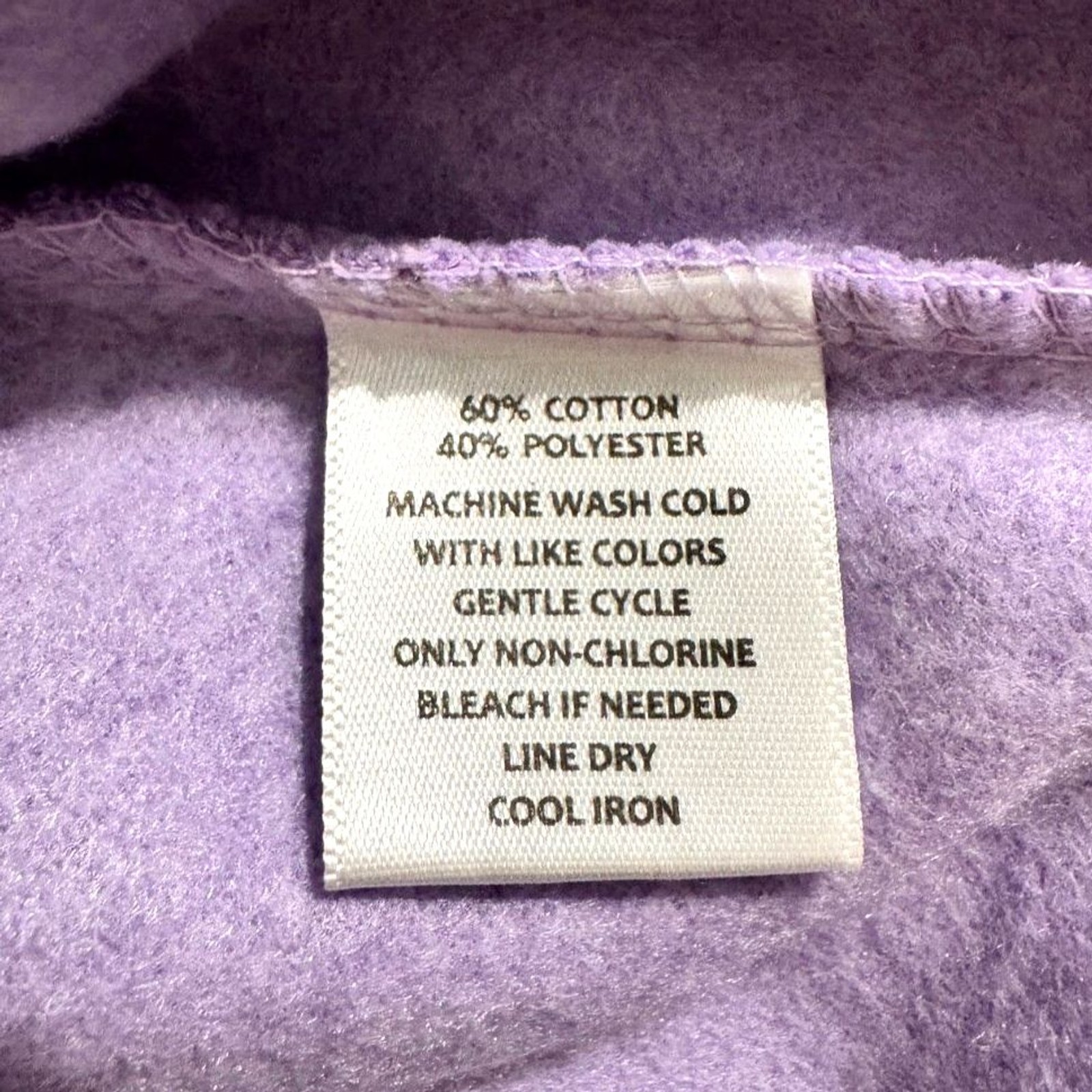 MV Sport NWT Venice Beach California Lavender Oversized Sweatshirt Size Small