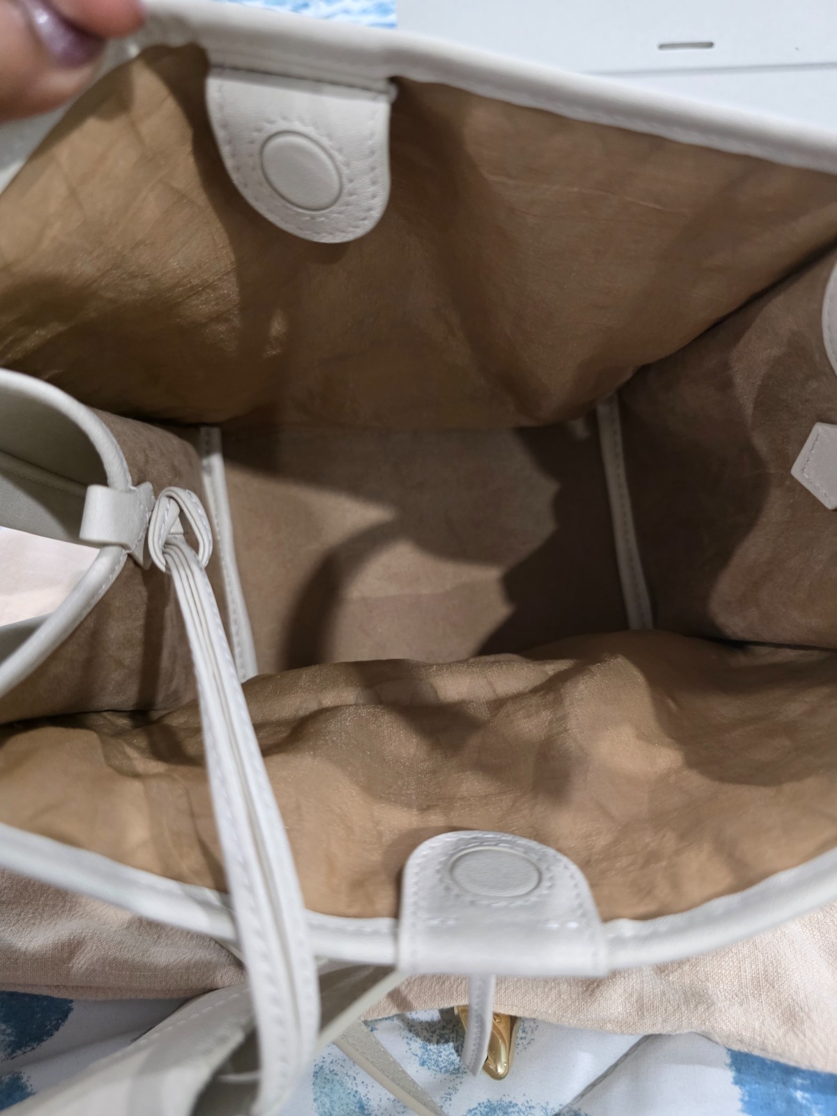 Songmont Lattice Bucket Bag