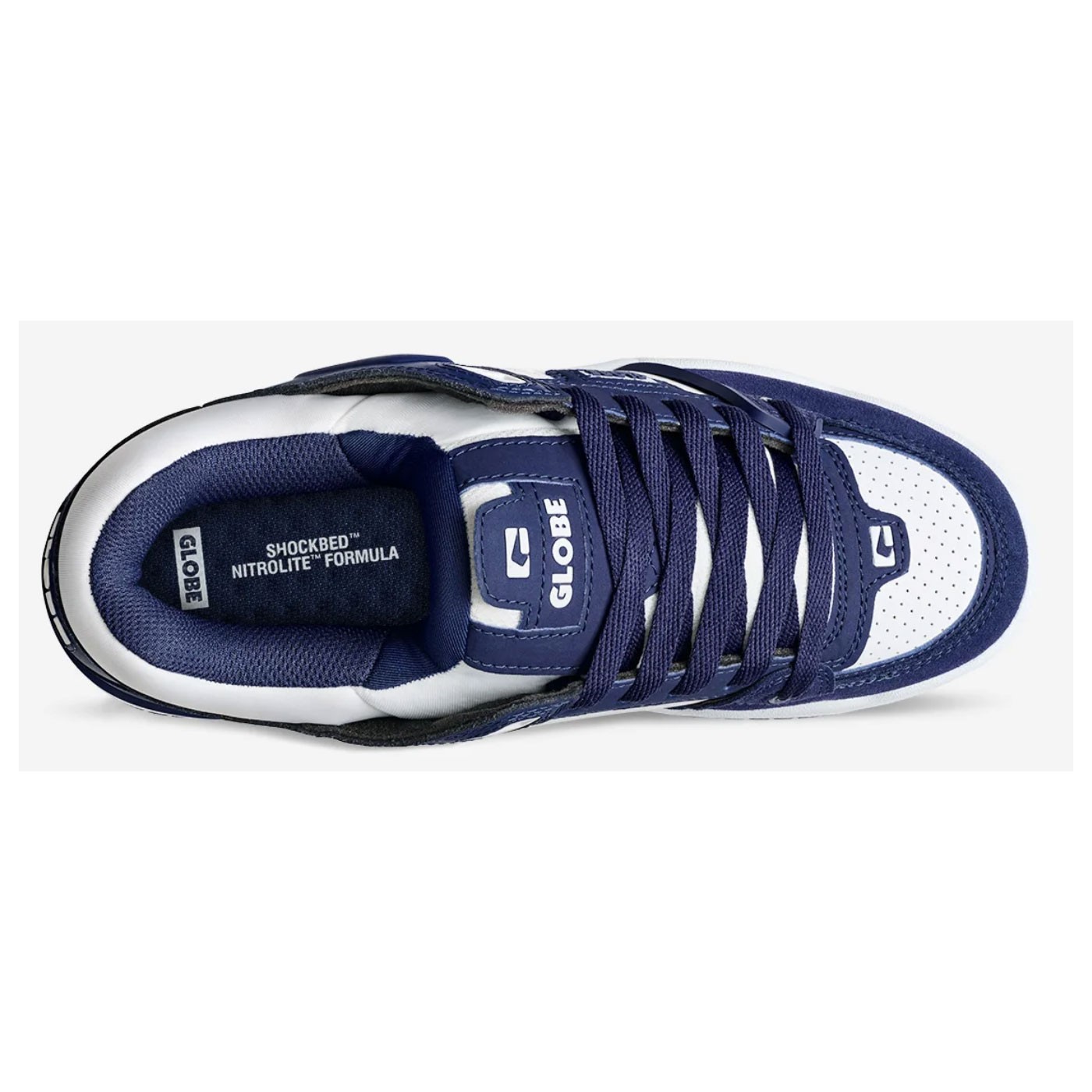 Globe Skateboard Shoes Fusion Midnight/White