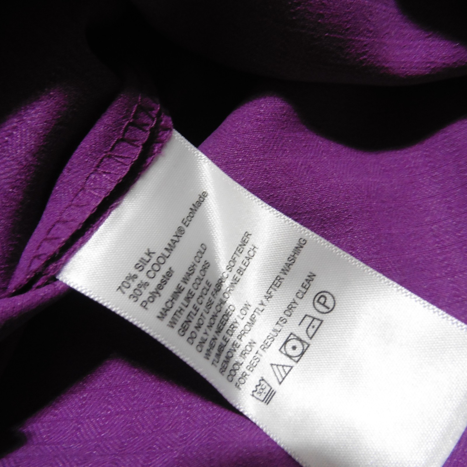 TOMMY BAHAMA Mens 2XLB 2XL BIG HAWAIIAN SHIRT COASTAL BREEZE SILK COOLMAX PURPLE