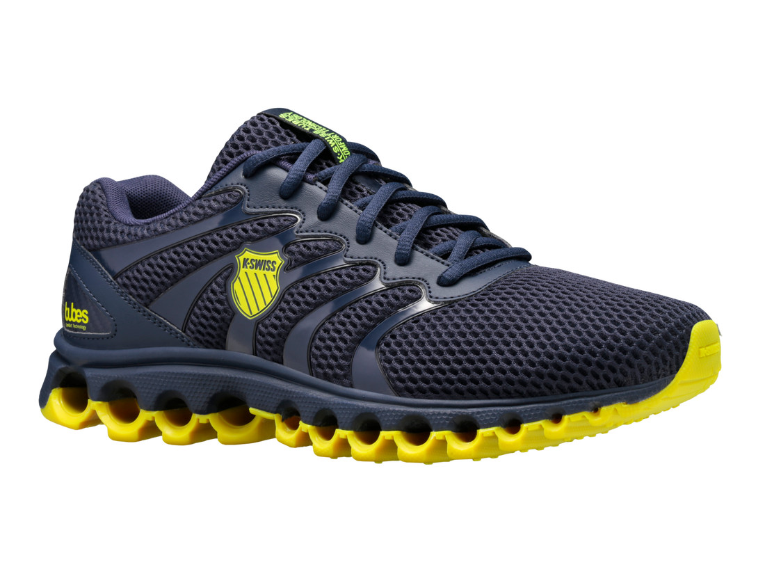 K-Swiss Men’s Tubes Comfort 200 Sneakers 07112-498 Paecot/Optic Yellow