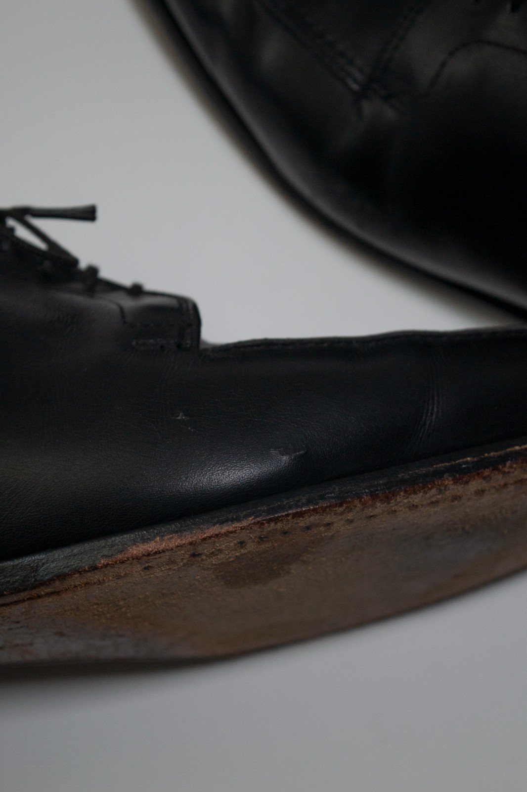Allen Edmonds LaSalle Black Leather Split Toe Derby Dress Shoes Men’s Size 11.5D