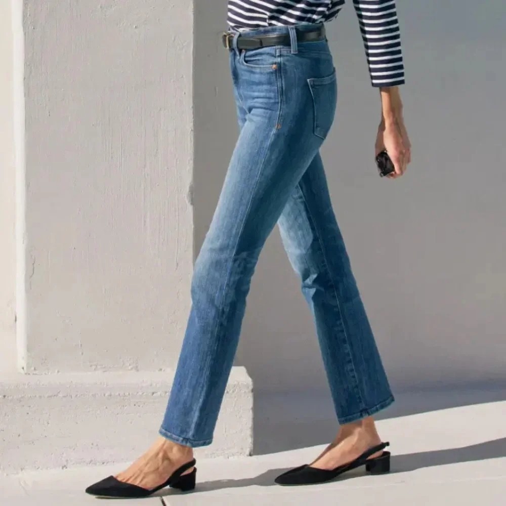 AYR The Pop Straight Ankle Jeans Size 32