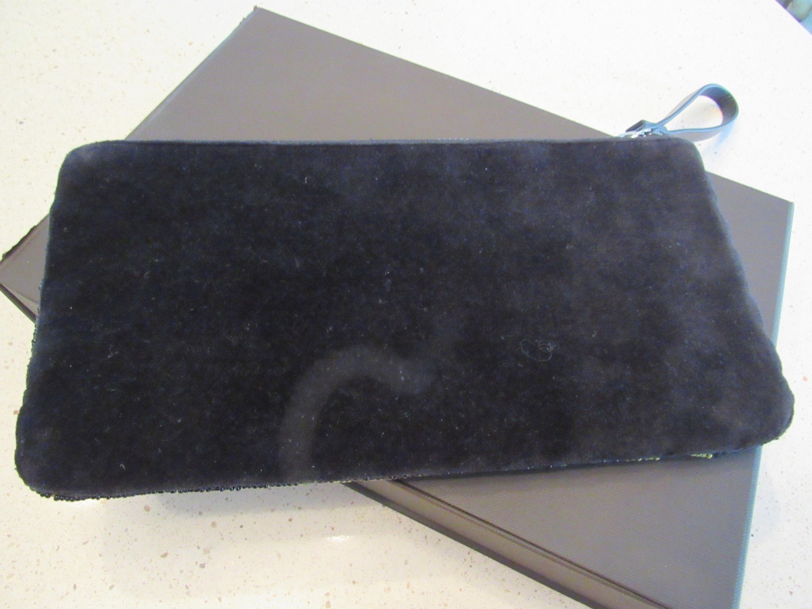 Double D Ranch Beaded Clutch EUC