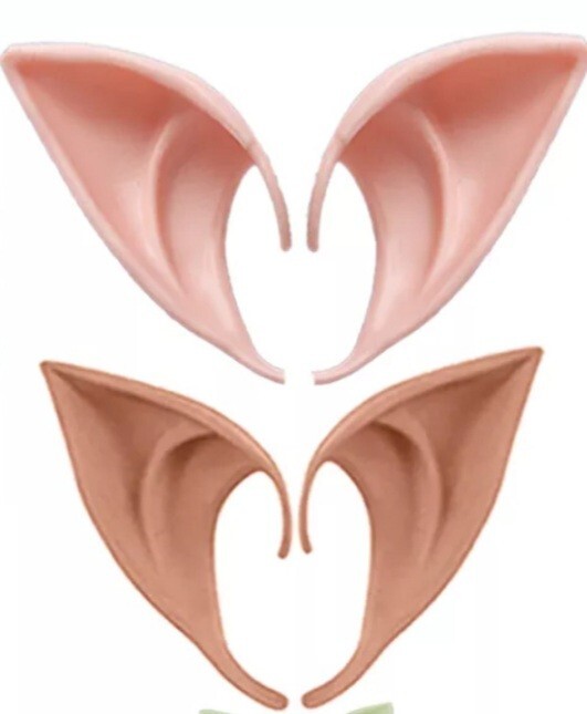 Pairs Halloween Pixie Elf Ears Fairy Cosplay Roles Play Fancy Dress Props Gifts