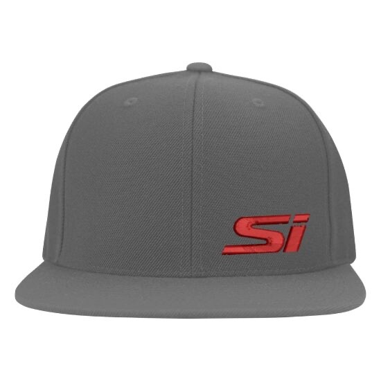 Honda Civic Si Logo Embroidered Flexfit Fitted Ball Cap