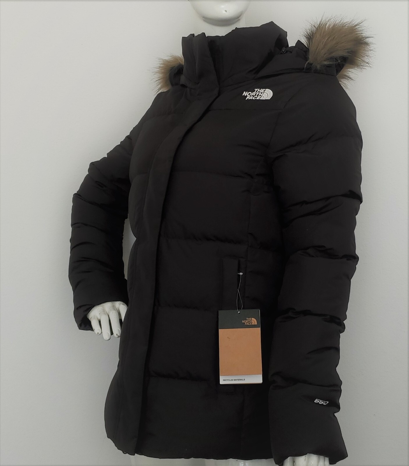 THE NORTH FACE WOMEN GOTHAM GOOSE DOWN PUFFER JACKET Black size XS S M L XL XXL
