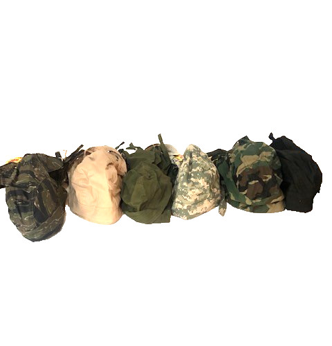 4pc Do Rag Skull Cap Set Camo Cotton Du Head Wrap Paintball /Airsoft Bandana