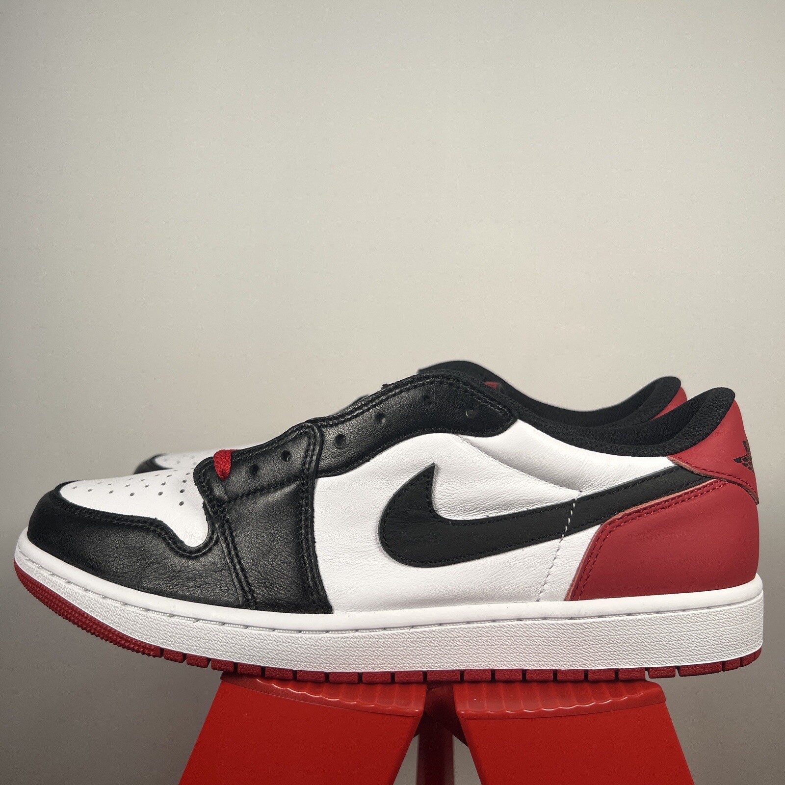 Jordan 1 Retro Low OG Black Toe (CZ0790-106) Size: 12
