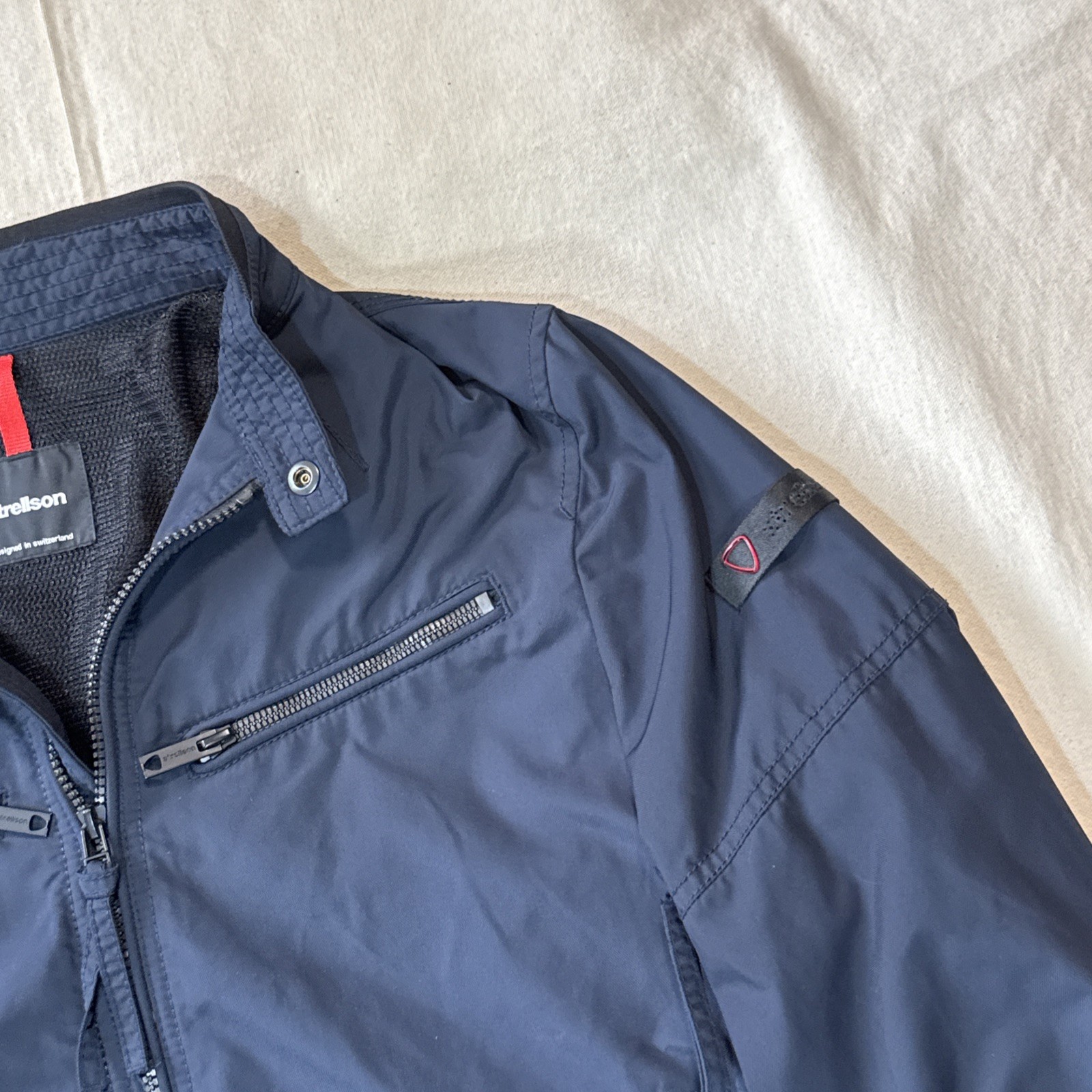 Strellson Men’s Jacket Size Small Swiss Navy Blue