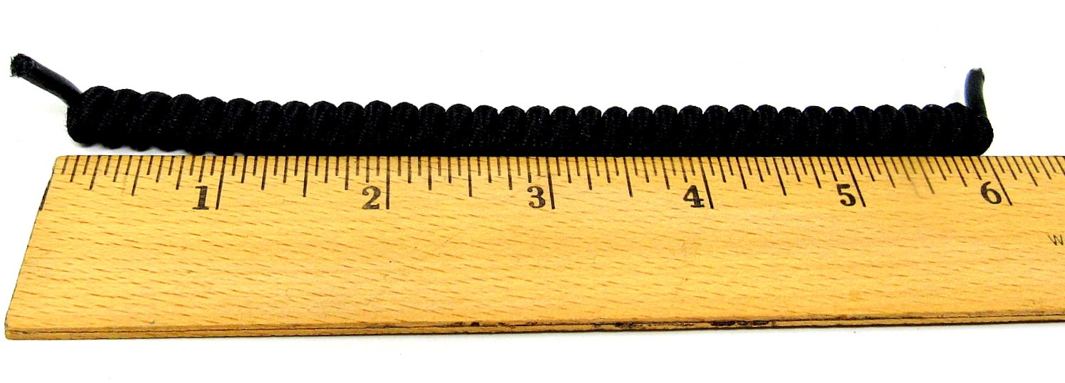2 Black No Tie Spiral Laces Shoes Curly 6 to 28 inches No Headache Sun Visor 1y