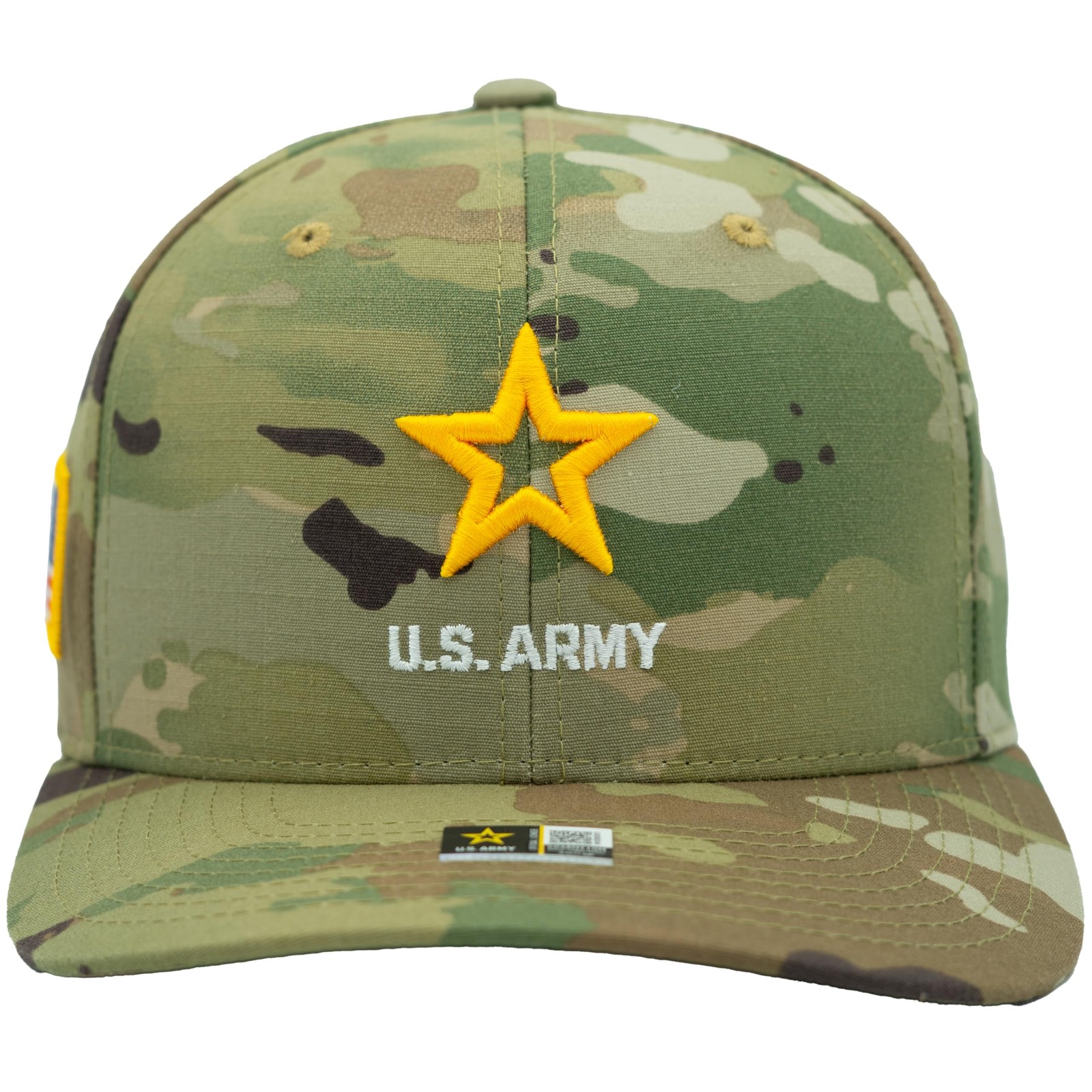 JM Warriors US Army Logo Hat Officially Licensed Army Embroidered Black