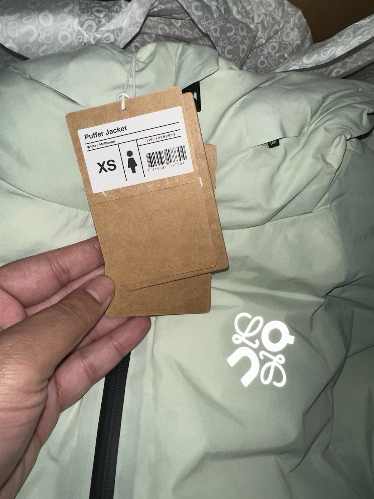 Loewe x On – Hooded Puffer Down Jacket Size XS New